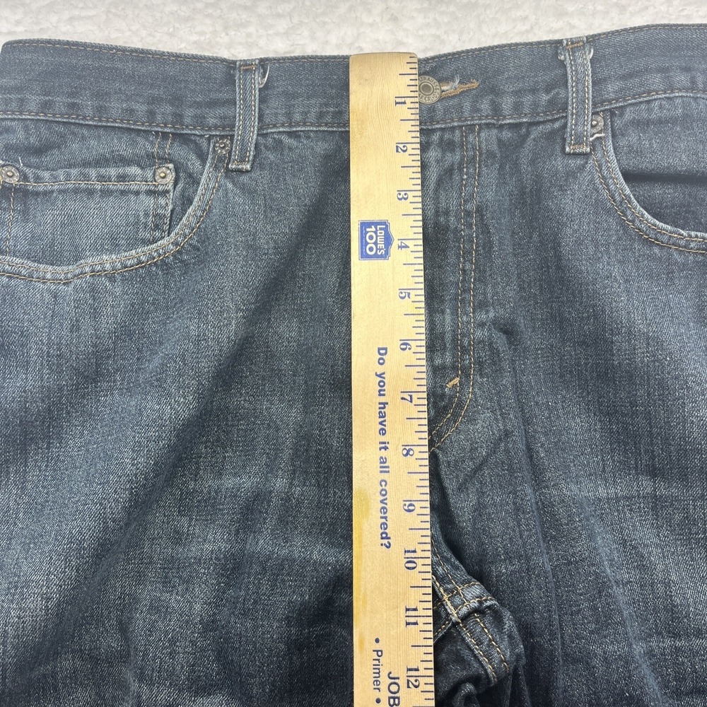 Levi's Jeans Mens 34x32 Blue 559 Denim Relaxed Straight Dark Wash actual 32x30 - Picture 5 of 16